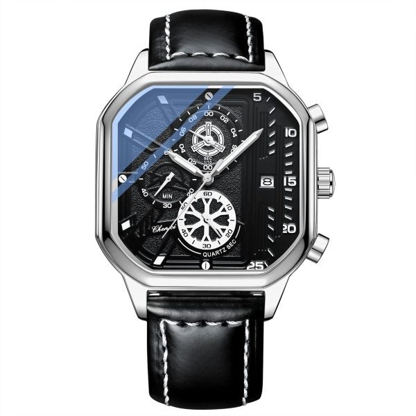 CHENXI Square Leather Watch