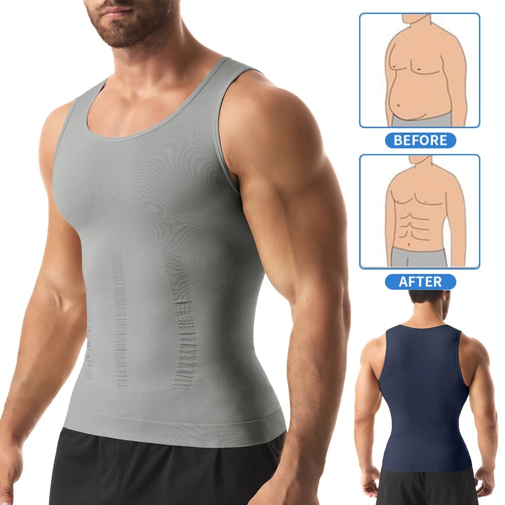 Men's Body Shaper Vest - 2pcs
