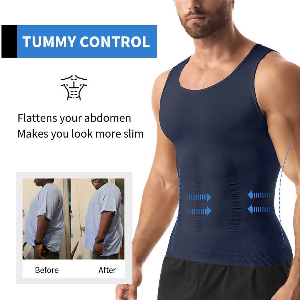 Men's Body Shaper Vest - 2pcs