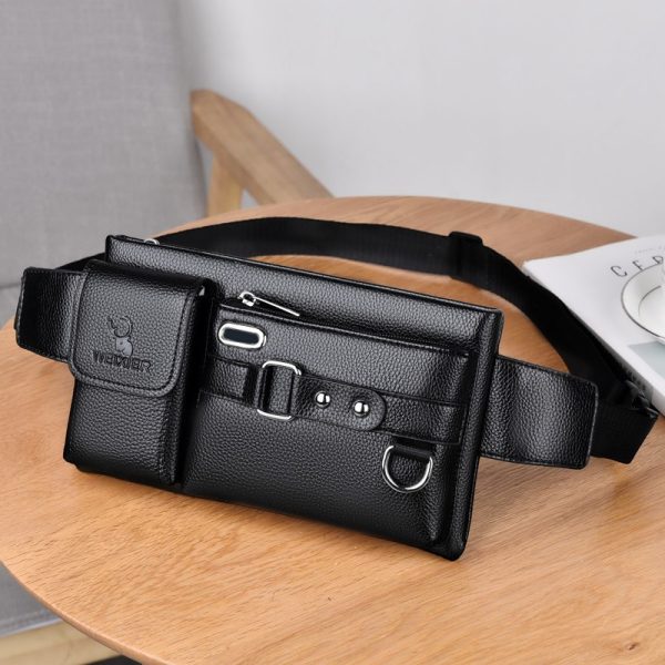 Waist shoulder Bag-Black
