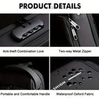 Anti Theft Chest Bag Shoulder USB Charging