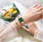 POEDAGAR Luxury Square Lady's Watch