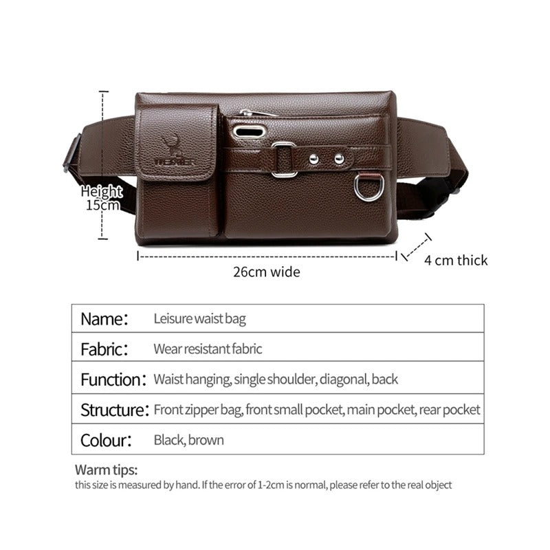 Waist chest shoulder Bag