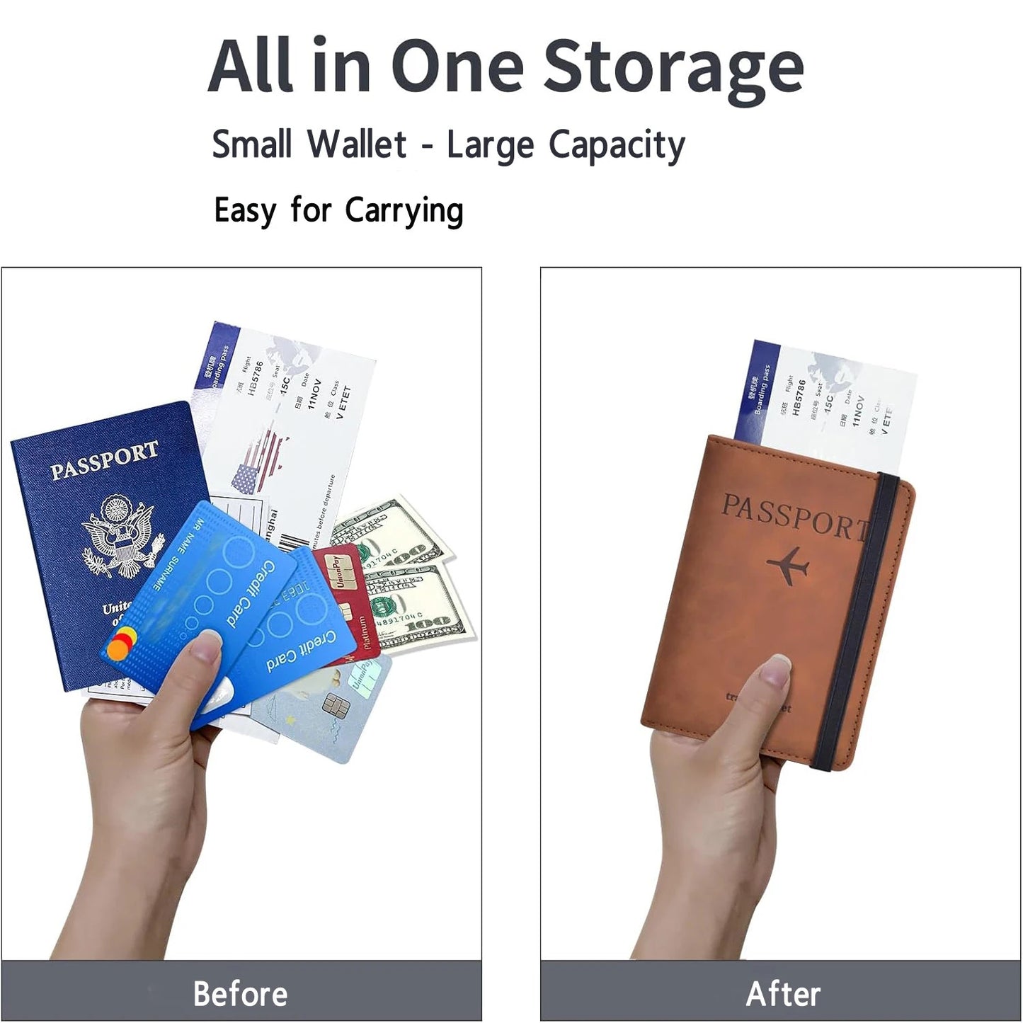 Voyaro™ - Travel Passport Wallet