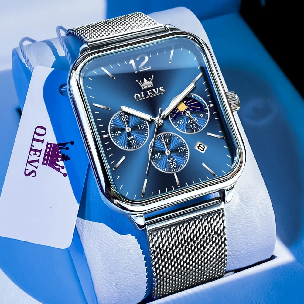 RENOS Luxury Watch, Blue