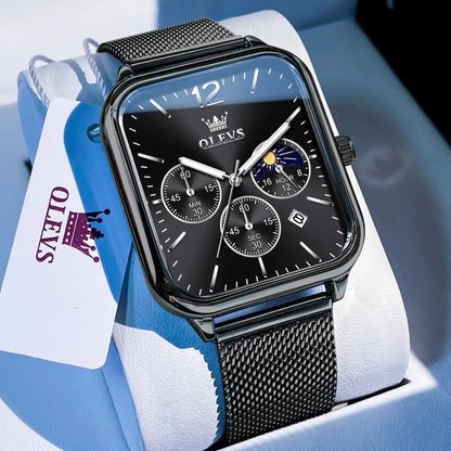 RENOS Luxury Watch, Black