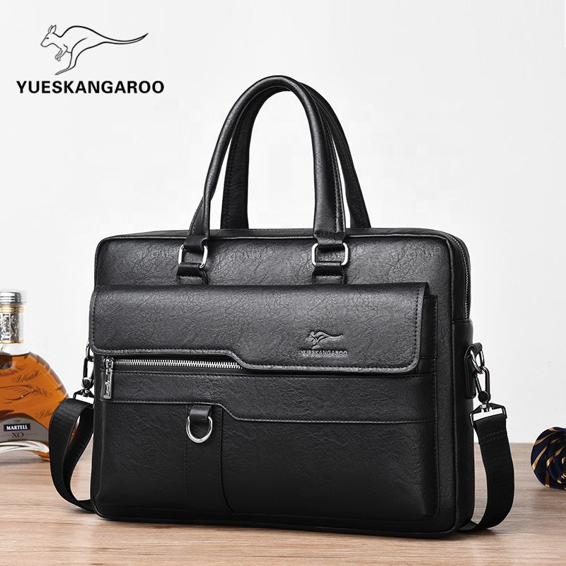 Faux Leather Office Bag