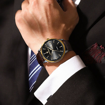 POEDAGAR business watch -Gold Black